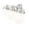 Z-Lite Vaughn Vanity, 3-Light, 7.75 In.W x 22.5 In.L x 9.5 In.H, Brushed Nickel/Matte Opal 735-3V-BN - alternate 5